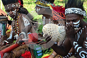 Traditional Musician of Papua