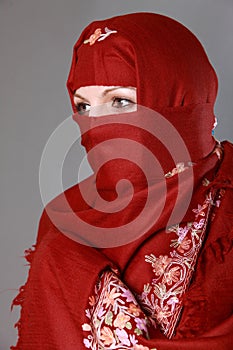 Traditional Muslim woman