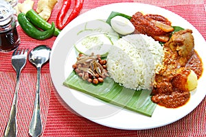 Traditional Nasi Lemak