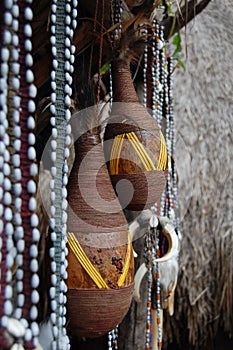 Traditional national suvenirs of Dany trible, Wamena,Papua New G