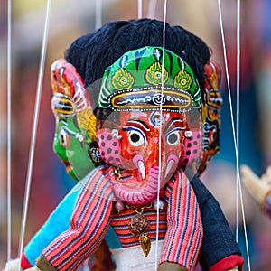 Traditional Nepalese puppet