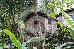 Traditional nipa hut