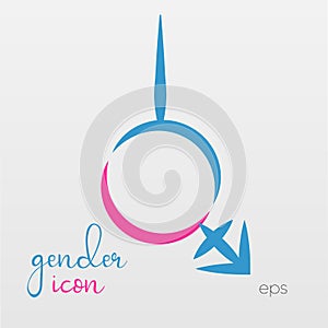 Traditional and non-traditional gender icons.