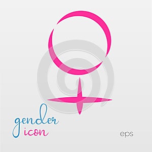 Traditional and non-traditional gender icons.