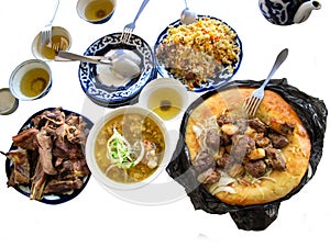 Traditional notable dishes and foods of Central Asia,