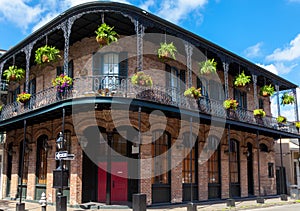 Traditional old building New Orleans