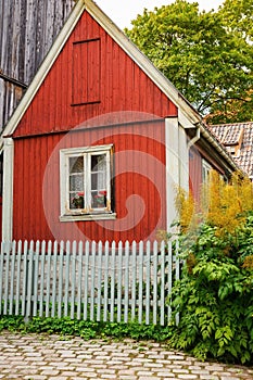 Traditional old house in Oslo