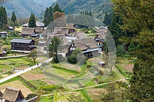 Traditional old house in Shirakawago