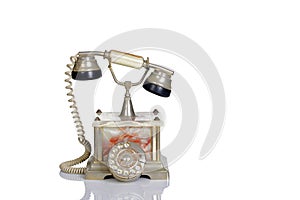 Traditional old telephone