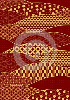 Traditional oriental patterns abstract background