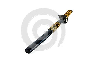 Traditional ornamental japanese sword