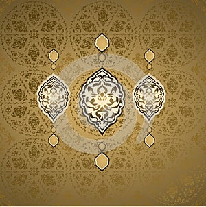 Traditional ottoman turkish seamless design