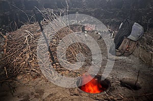 Traditional oven tonir in Armenia