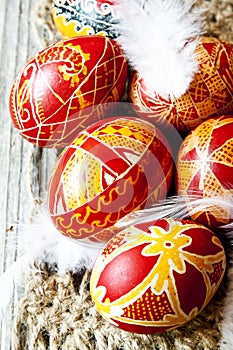 Traditional Painted Easter Eggs