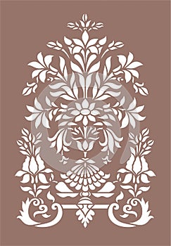 Traditional Painting Reusable Stencils for Walls vector cdr coreldraw x16cdr