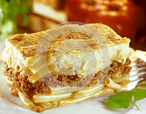 Traditional pastitsio