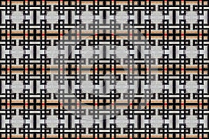 Chinese traditional pattern of square