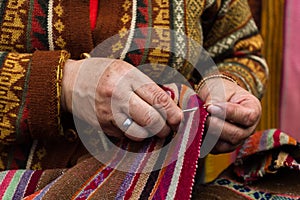Traditional Peruvian textiles