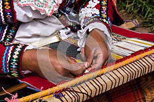 Traditional Peruvian Weaving