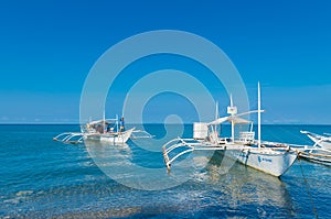 Traditional philippine boats