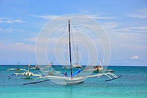 Traditional phillipino sailboat