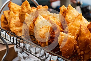 Traditional plain snacks in Dominican Republic