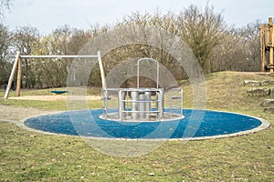 Traditional playground in a town