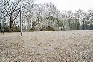 Traditional playground in a town