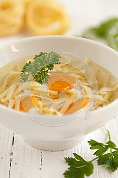 Traditional Polish Chicken Broth