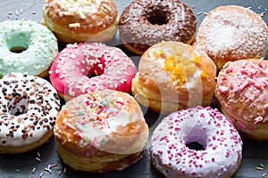 Traditional Polish donuts sweets