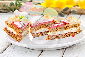 Traditional Polish Easter cake.