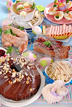 Traditional polish easter dishes