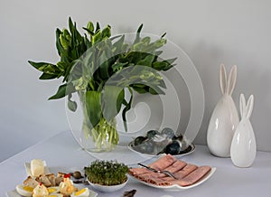 The traditional polish eastern table