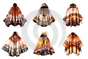 Traditional Poncho for Festive Occasions