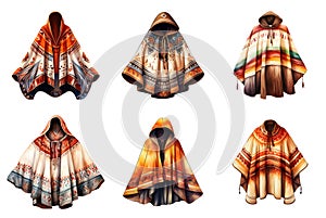 Traditional Poncho for Festive Occasions photo