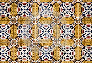 Traditional Portuguese azulejos