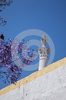 Traditional portuguese chimney