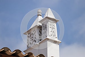 Traditional portuguese chimney