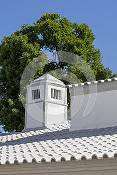 Traditional Portuguese chimney