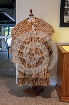 Traditional Portuguese Straw Cape, Gaia, Portugal.