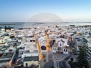 Traditional portuguese village of Olhao, Algarve, Portugal