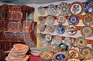 Traditional pottery in Romania