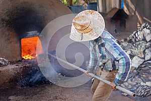 Traditional process of preparing raicilla.