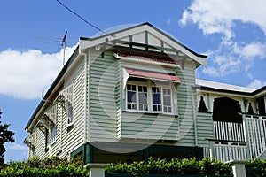 Traditional raised country style living