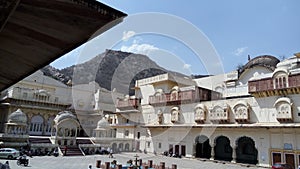 Traditional Rajasthani building in Alwar valley