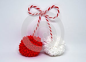 Traditional Red and White Martenitsa