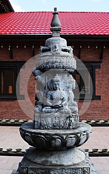 Traditional religious Buddhist statues