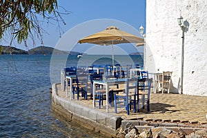 Traditional restaurant in Greece