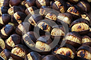 Traditional roast chestnuts