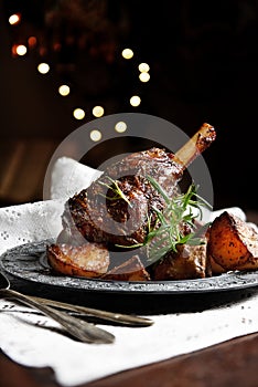 Traditional Roast Leg of Lamb